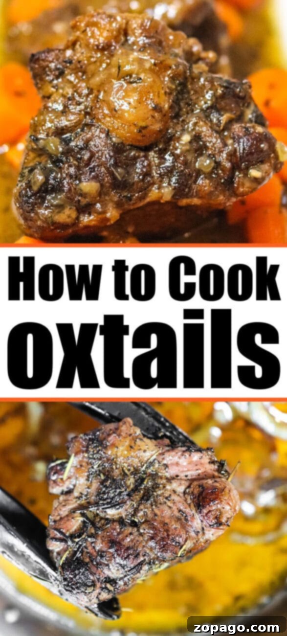 Fall-Off-The-Bone Oven Oxtails 9 The best oxtail recipe, a comforting meal