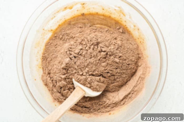 Creative Flaxseed Meal Ideas 3 A bowl of flaxseed meal and other dairy-free, egg-free brownie ingredients, ready for mixing.