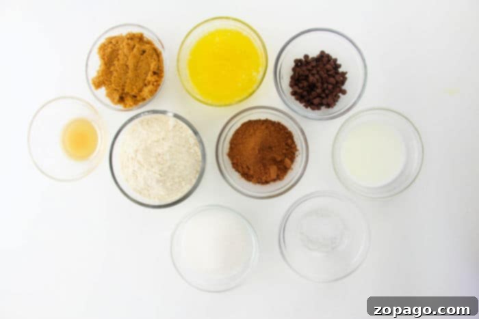 Easy Edible Brownie Batter 3 Edible Brownie Batter, ready to be enjoyed