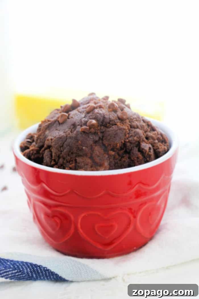 Easy Edible Brownie Batter 6 How to Make Edible Brownie Batter, step by step guide