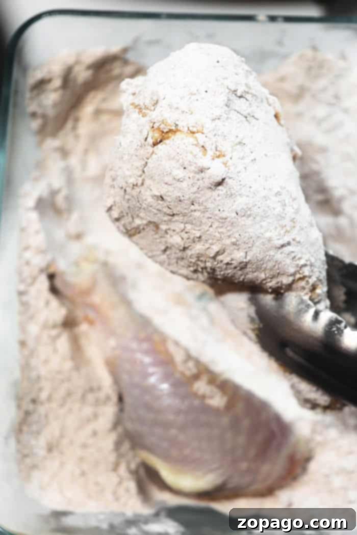 Crispy Flourless Air Fryer Chicken 4 Gluten Free Air Fryer Chicken showcasing the crispy coating