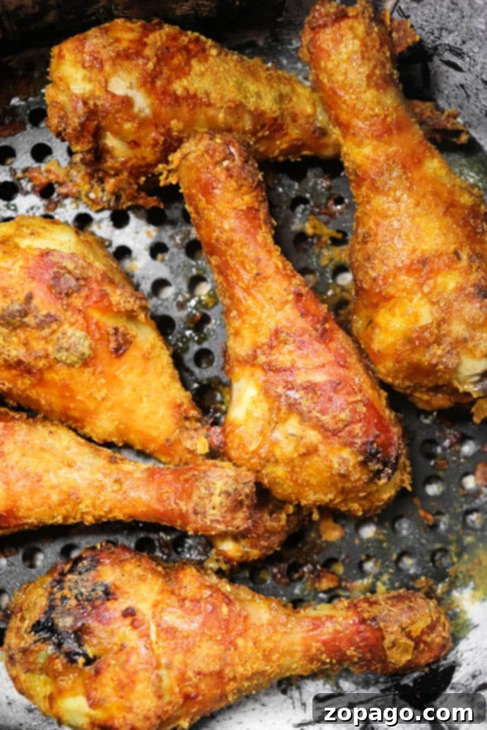 Flourless Air Fryer Crispy Chicken 8 Crispy Fried Chicken in Air Fryer without Flour, ready to serve