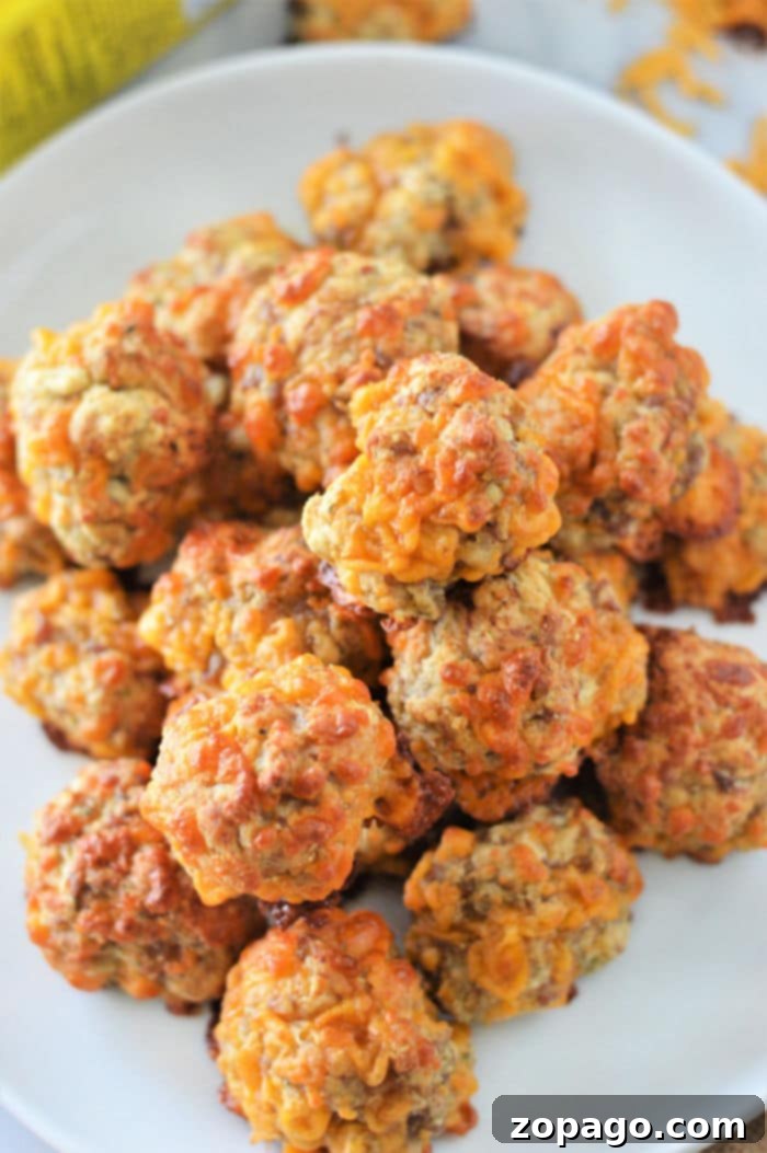 Effortless Bisquick Meals 5 Bisquick Sausage Balls 3 Ingredients