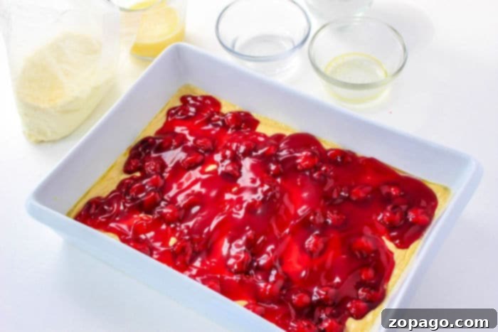 Streusel Cherry Coffee Cake 4 Cherry Coffee Cake with Pie Filling