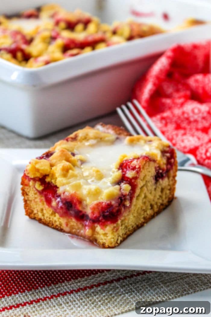 Streusel Cherry Coffee Cake 7 Cherry Coffee Cake