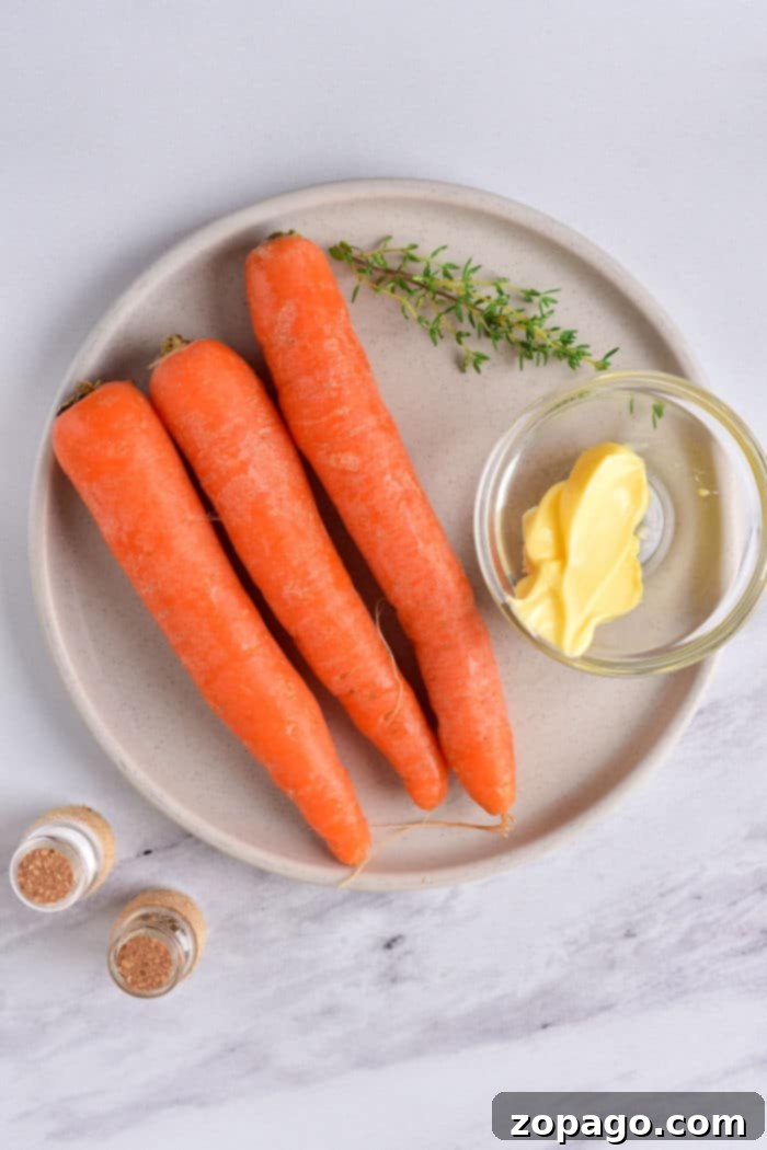 Perfect Microwave Carrots 3 Microwaving carrots for a quick, healthy side dish