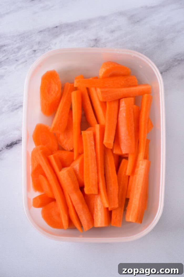 Perfect Microwave Carrots 4 Simple steps to cook carrots in the microwave