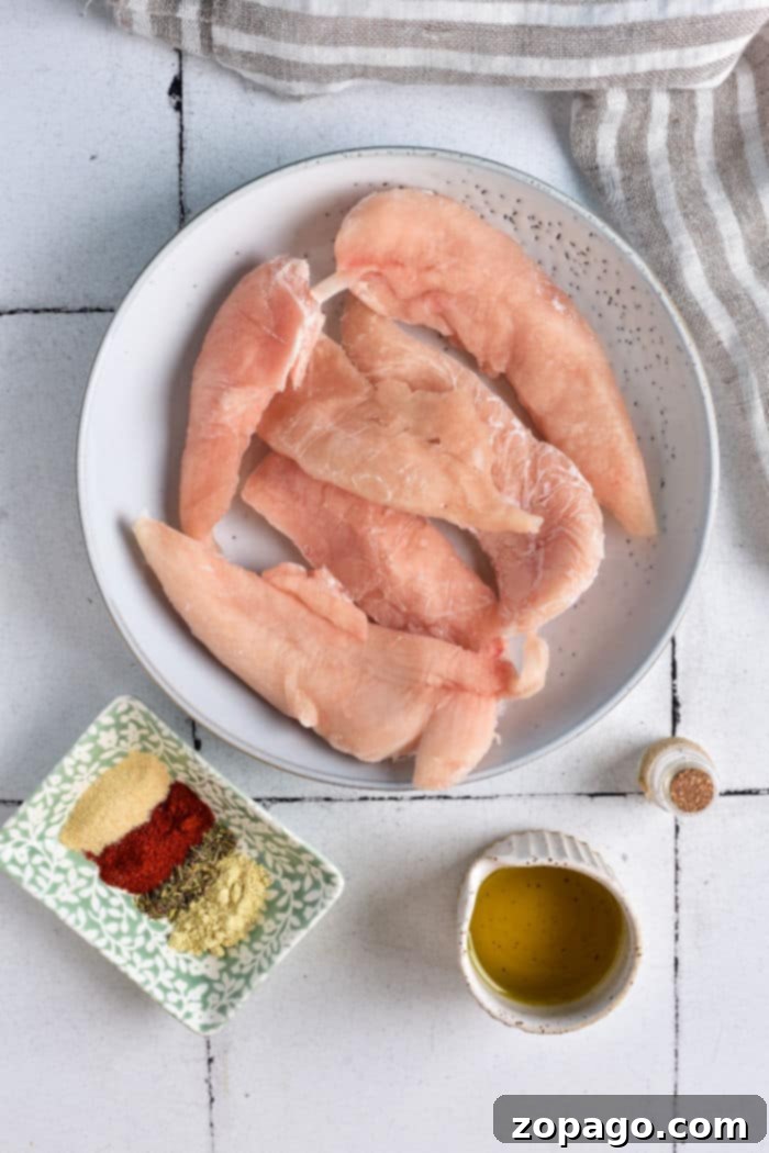 Air Fryer Crispy Frozen Chicken Tenderloins 4 Air Fryer Frozen Chicken Tenderloins