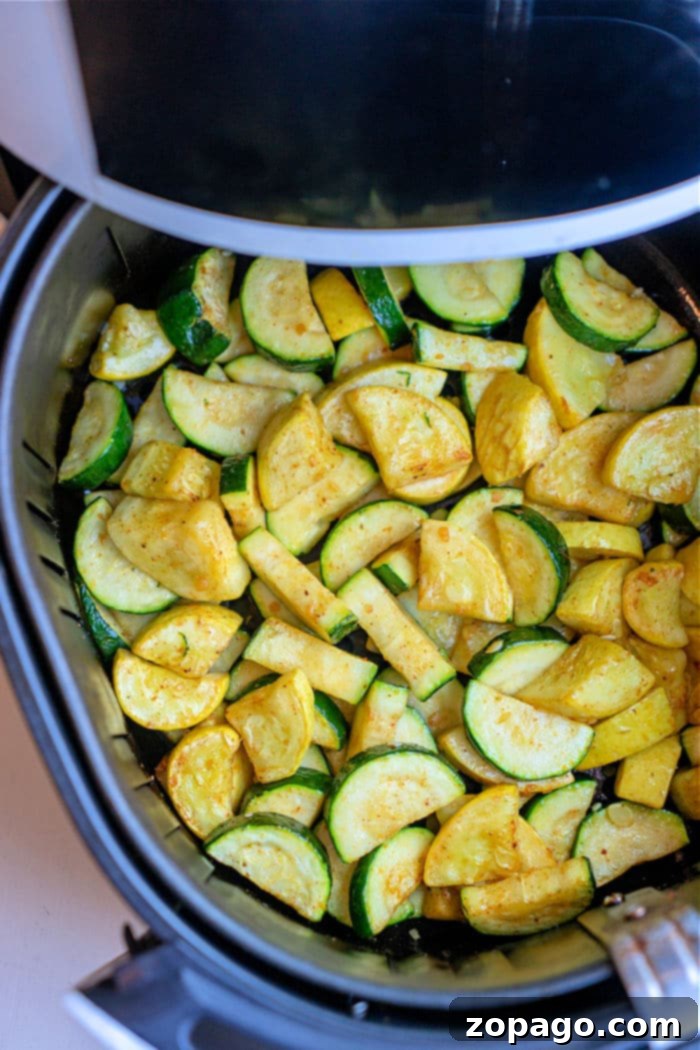 Crispy Air Fryer Squash and Zucchini 2 Ninja Foodi Squash and Zucchini