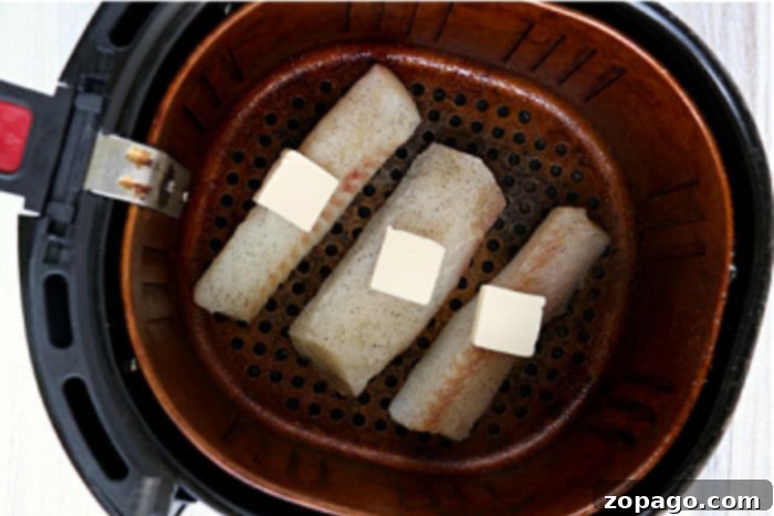 Cooking Frozen Fish Perfectly 7 Air Fryer Cod Fish without Breading - Healthy and Quick