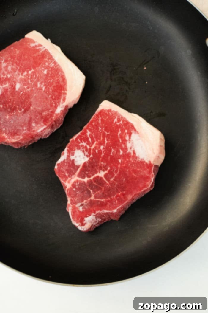 Tender Stove Top Round Steak 4 Cook Steak From Frozen - beautifully seared round steak