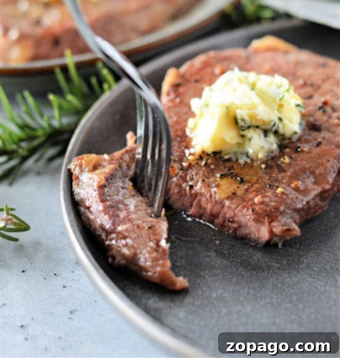 Perfectly Pan-Seared Round Steak 7 how to cook round steak frozen