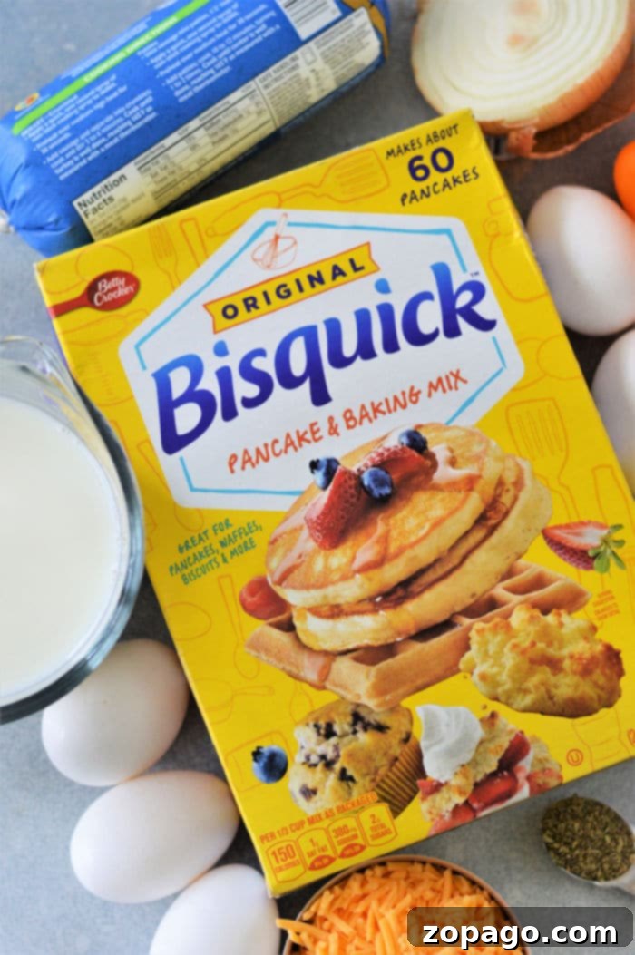 Easy Bisquick Breakfast Casserole 3 Bisquick Casserole