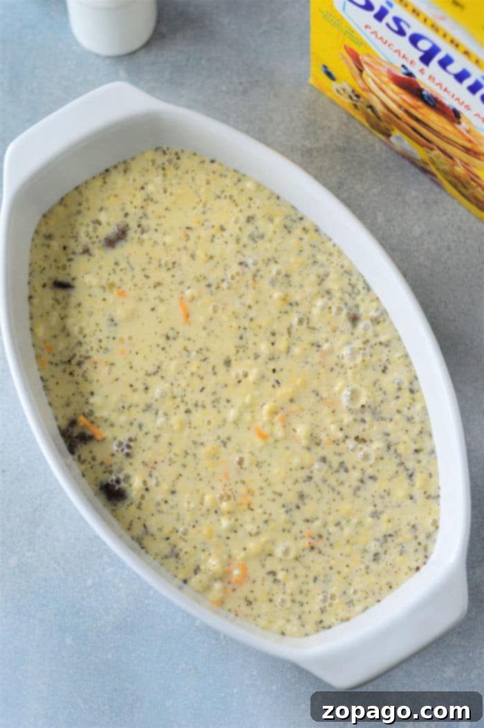 Easy Bisquick Breakfast Casserole 5 Dairy Free Breakfast Casserole