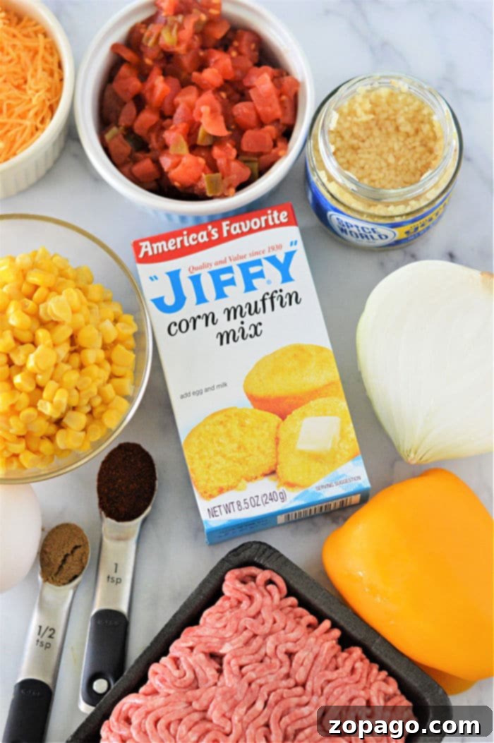 Ultimate Jiffy Cornbread Tamale Pie 3 Tamale Pie with Jiffy
