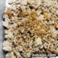 How to Cook Frozen Ground Turkey in an Instant Pot 8 Cooked, seasoned ground meat in a metal tray, prepared effortlessly with an Instant Pot using frozen ground turkey.