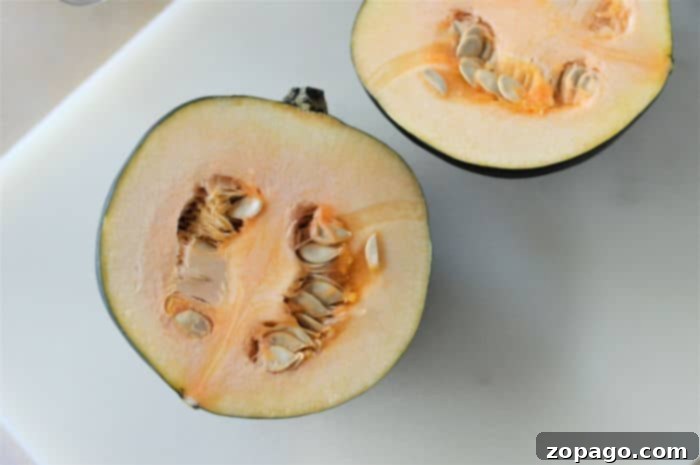 Easy Microwave Acorn Squash 3 Acorn Squash cooking in the microwave, demonstrating the ease of preparation for this delicious vegetable.