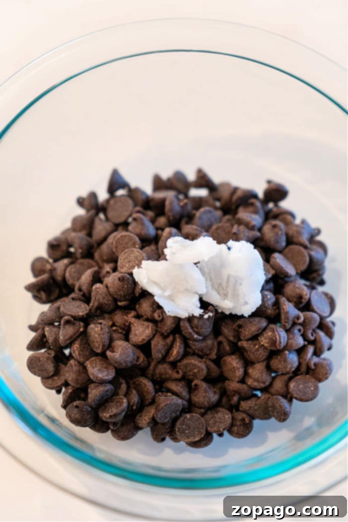 Effortless Microwave Chocolate Melting 4 Chocolate Melt Microwave - Smooth melted chocolate in a bowl