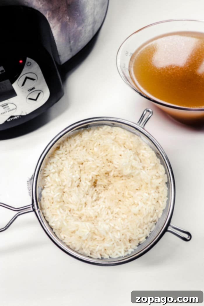Fluffy Slow Cooker White Rice 5 Crockpot Rice