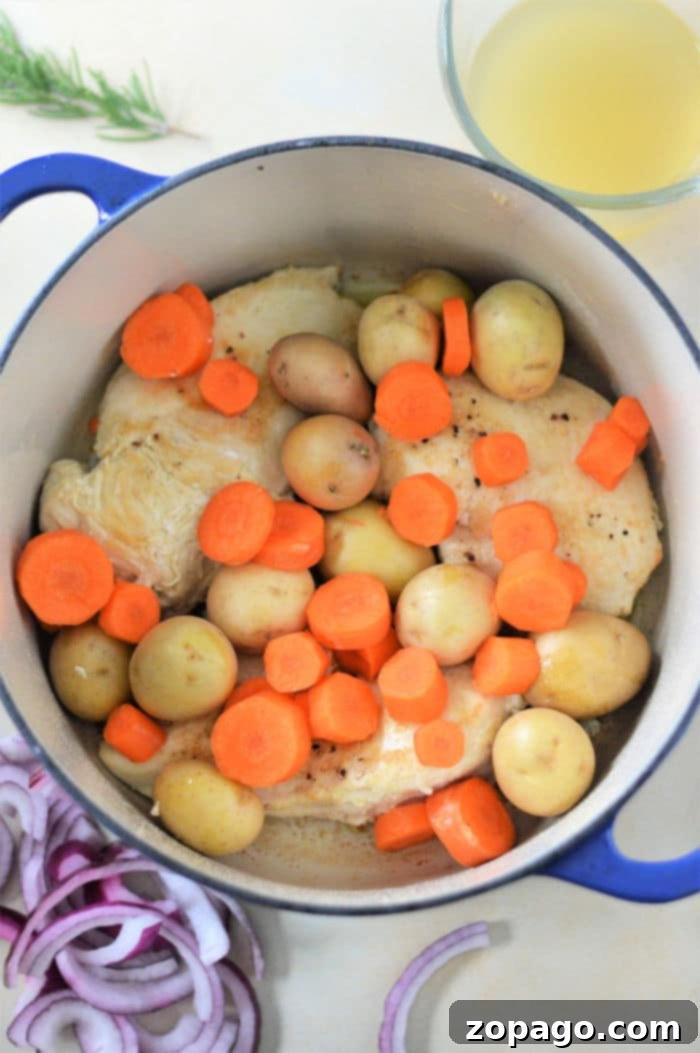Dutch Oven Chicken Breast 4 Dutch Oven Chicken Breast Potatoes and Carrots
