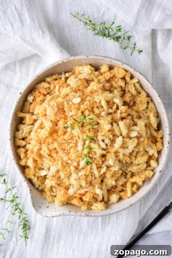 Crispy Homemade Italian Panko Crumbs 8 Gluten Free Panko Bread Crumbs