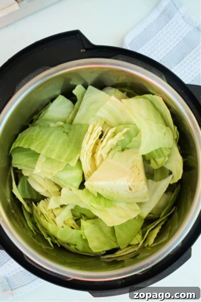 Tender Pressure Cooker Cabbage 4 Cabbage Instant Pot