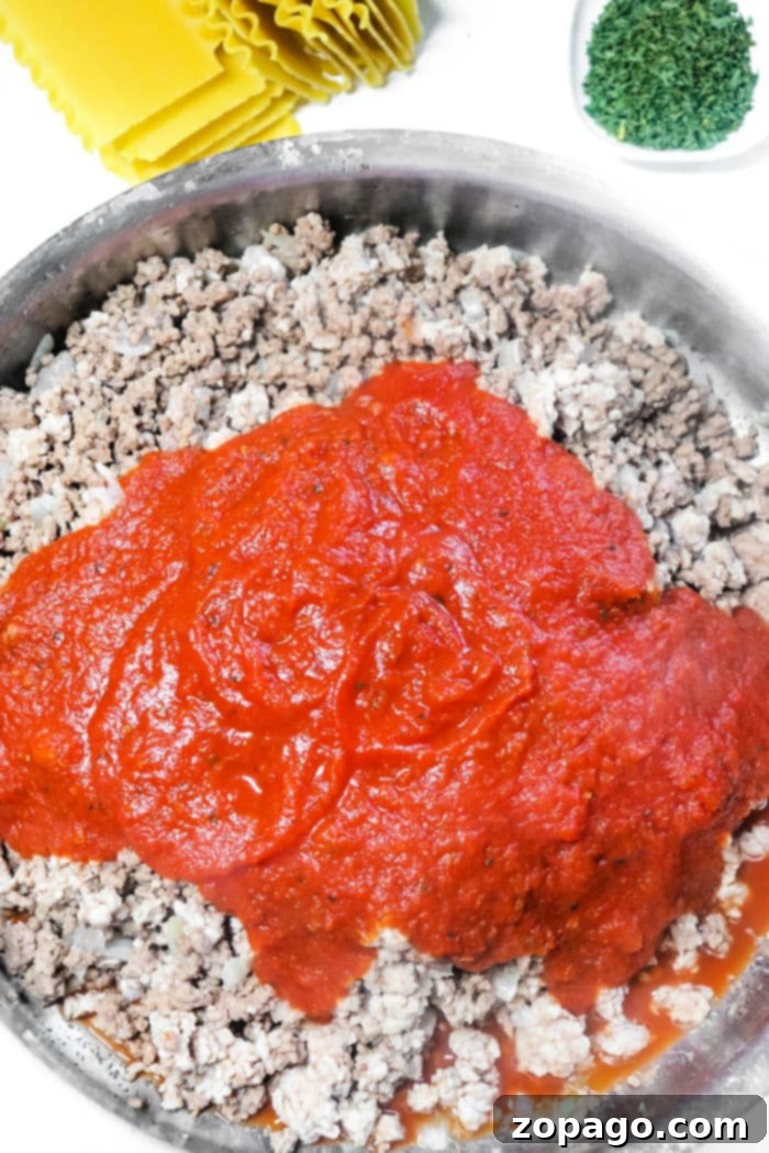 Your Visual Guide to Perfect Lasagna 3 How to Make Lasagna Sauce