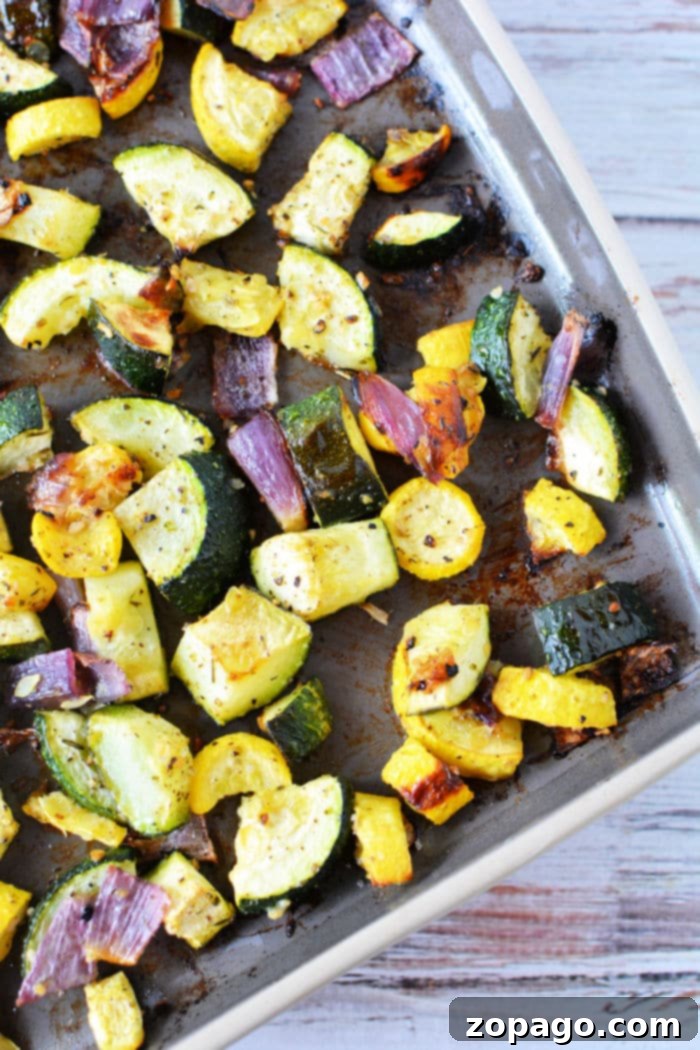 How to Cook Zucchini and Squash in the Oven with Italian seasoning