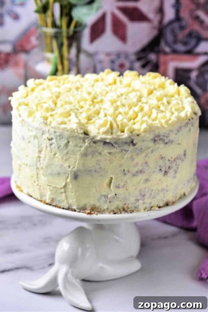 Bake a Perfect 8 Inch Cake 8 how to make a small birthday cake, showing a simple cake