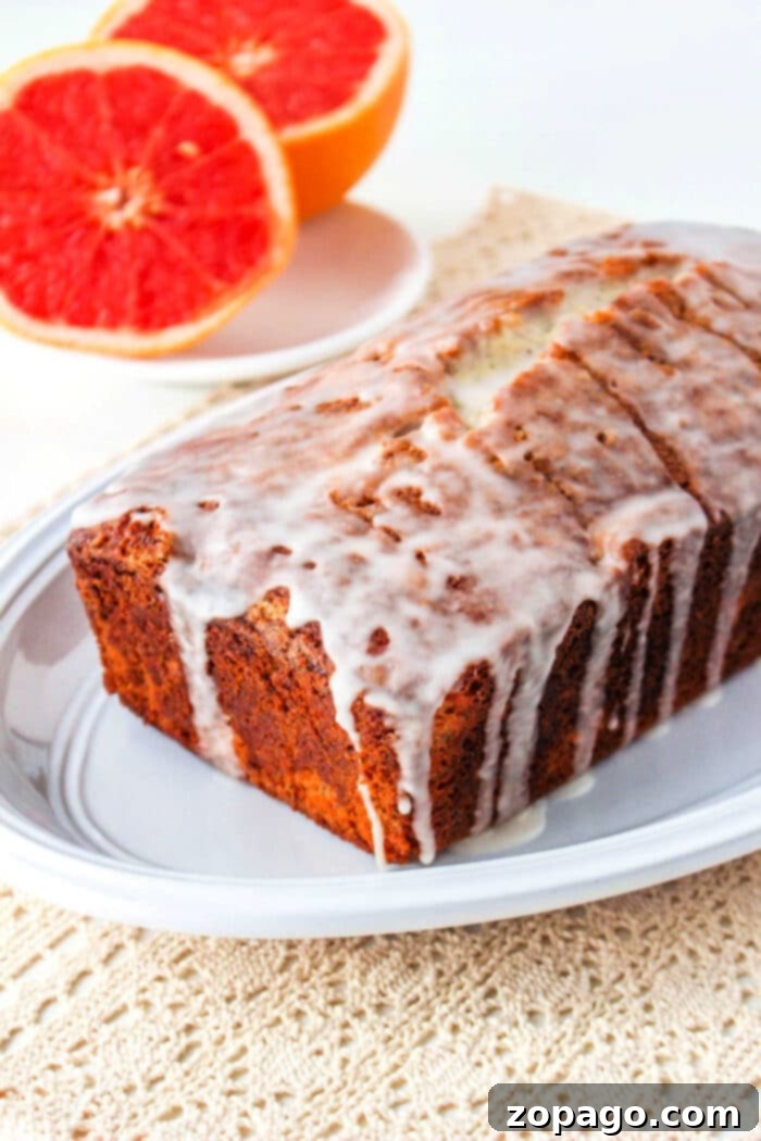 Zesty Grapefruit Cake 6 Grapefruit Pound Cake