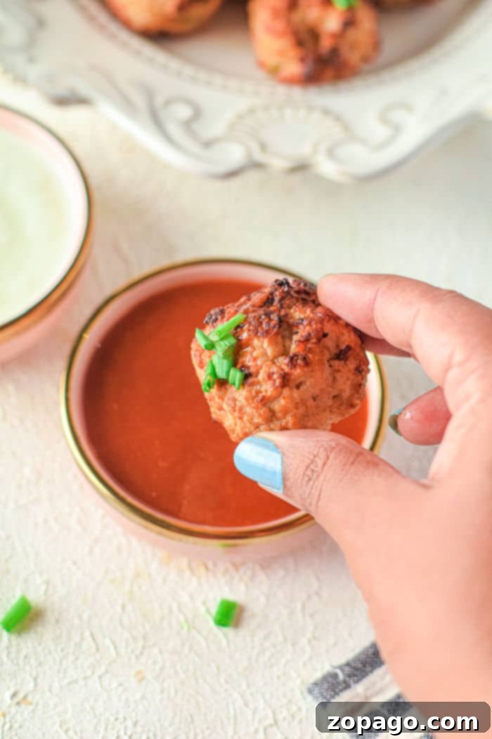 Crispy Air Fried Chicken Meatballs 7 Ninja Foodi Chicken Meatballs