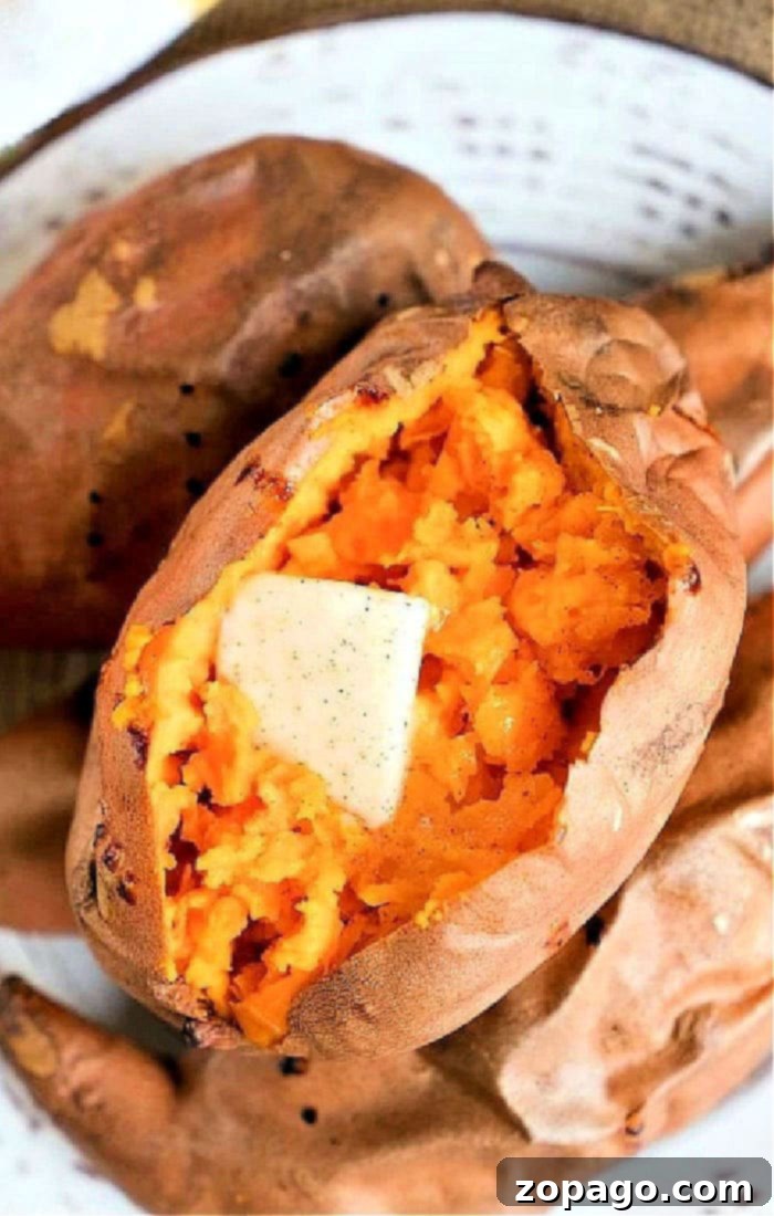 Ideal Baking Time For Sweet Potatoes At 400F 2 How Long to Bake a Sweet Potato at 400 for perfect texture.