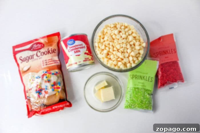 Sweet & Simple 4-Ingredient Fudge 3 Christmas Cookie Fudge preparation