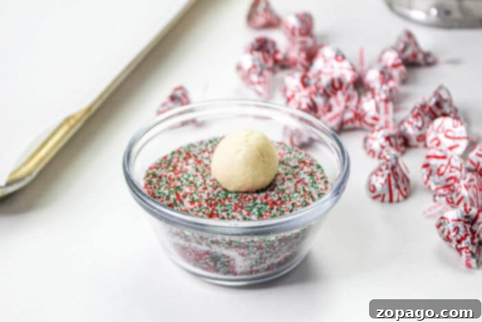 Artisan Blossom Cookies 5 Peppermint Thumbprint Cookies