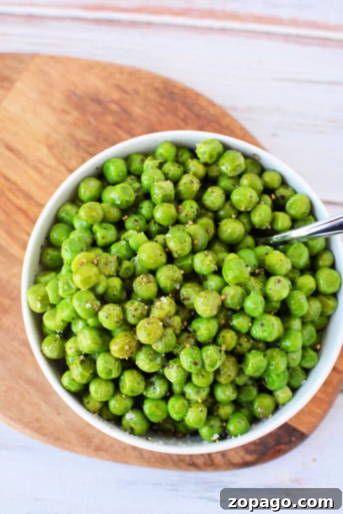 Effortless Microwave Vegetable Steaming 4 How to Cook Frozen Peas in Microwave