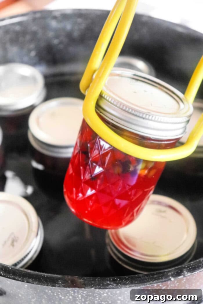 Surefire Homemade Plum Jelly 4 Beautifully set plum jelly in a glass jar