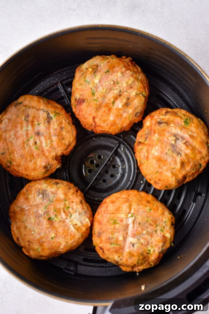 Ninja Foodi Salmon Patties