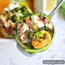 Oven-baked zucchini egg nests, a healthy breakfast recipe.