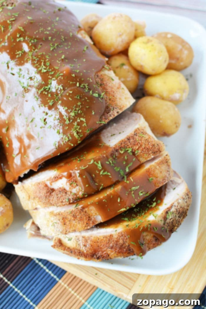 Slow Cooker Frozen Pork Loin 2 Frozen Pork Loin in Crock Pot, cooked to perfection