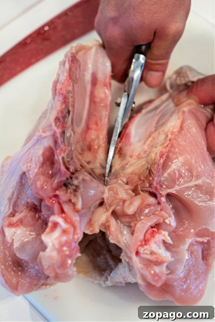 Breaking Down a Raw Turkey 9 The result of breaking down a whole turkey into ready-to-cook parts