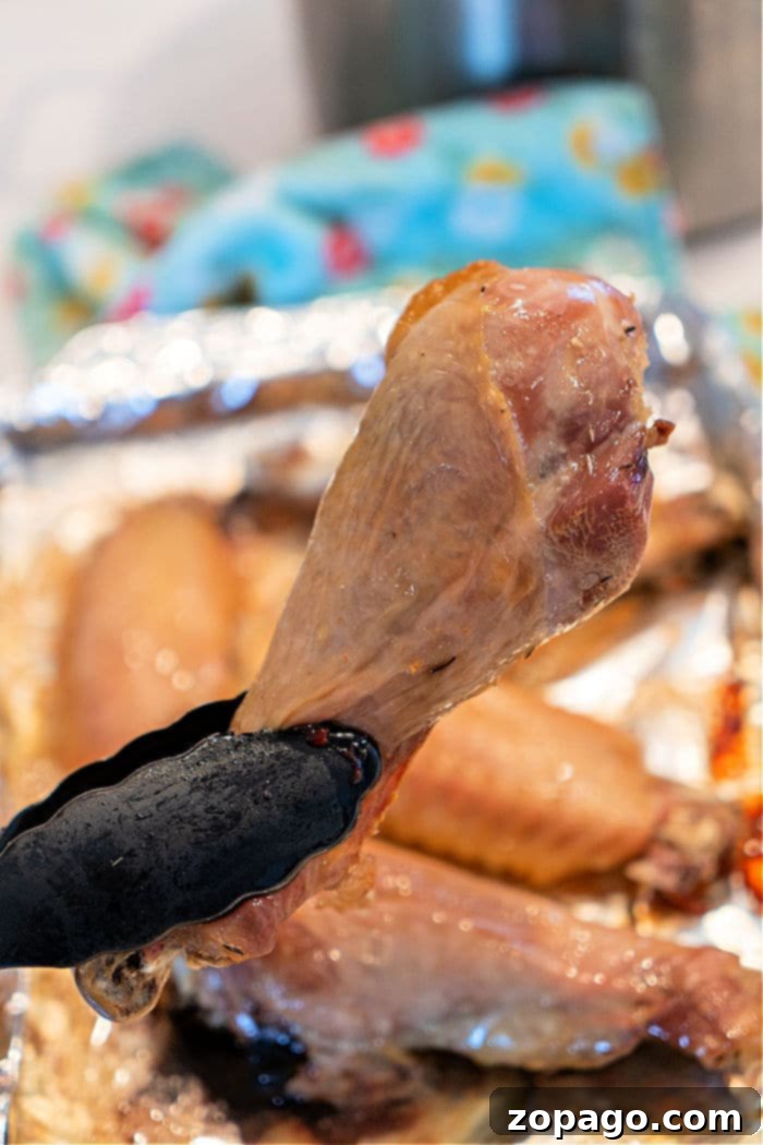 Golden Roasted Turkey Legs 6 Perfectly Baked Turkey Legs at 300 Degrees
