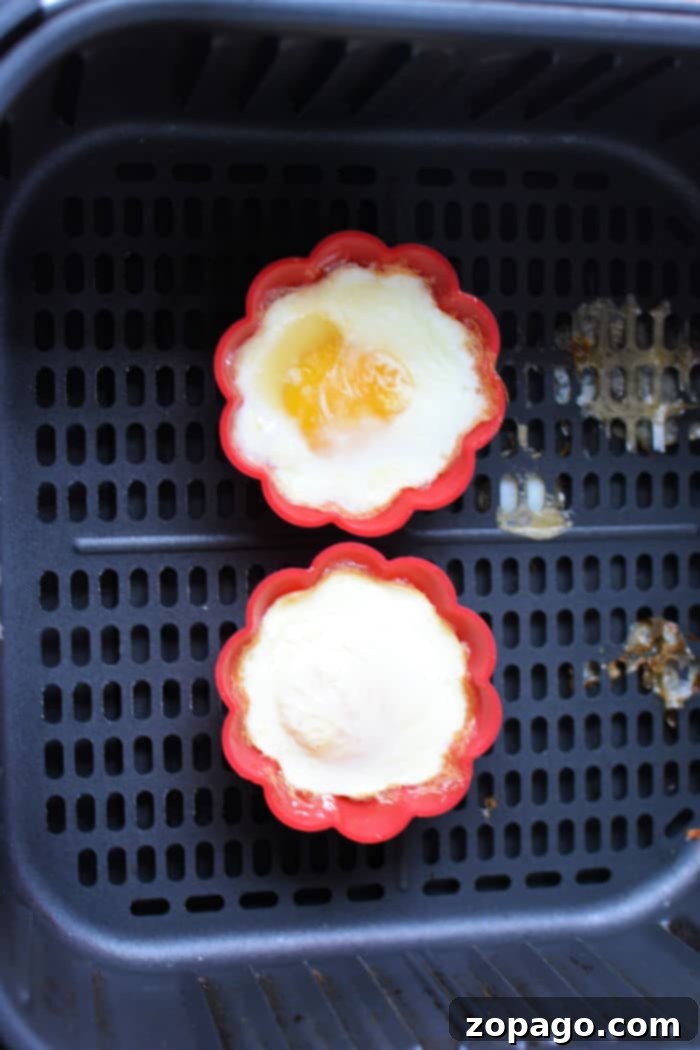 Perfect Air Fryer Soft Boiled Eggs 5 How Long Does it Take to Cook Soft Boiled Eggs - Air fryer method