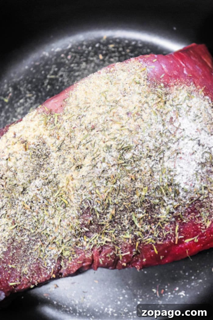 Juicy Sirloin Tip Roast Recipe 3 Dutch Oven Sirloin Tip Roast, perfectly cooked