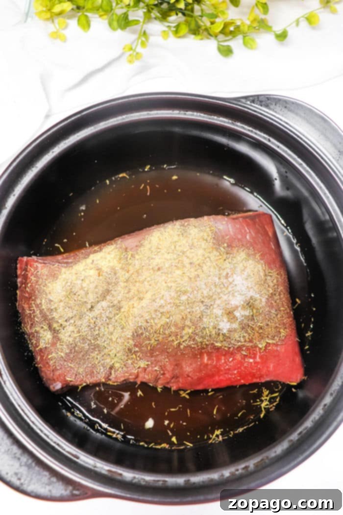 Juicy Sirloin Tip Roast Recipe 4 Deliciously cooked sirloin roast ready to be served
