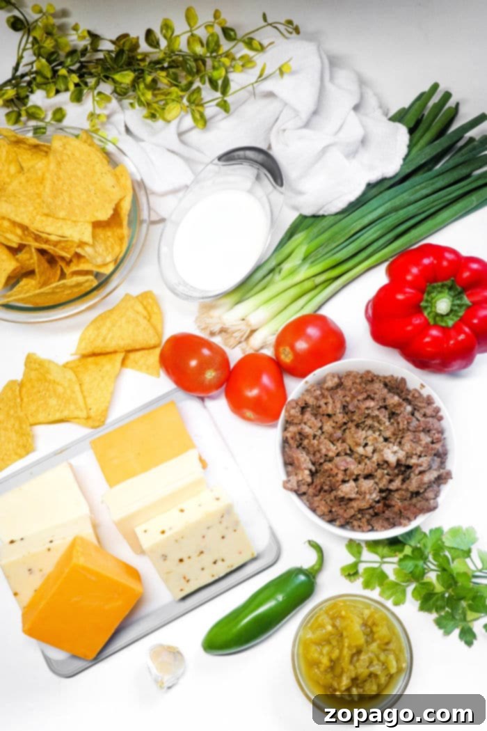 Baked Queso Dip