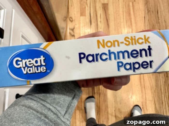 Parchment Paper Air Fryer Use 3 parchment paper lining an air fryer basket