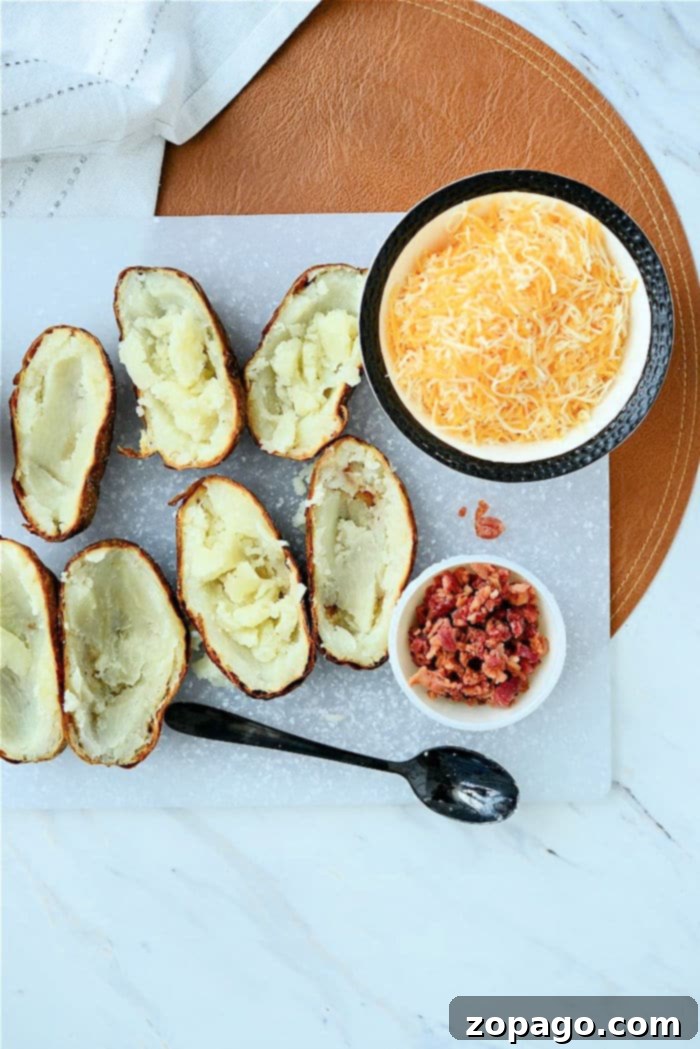 Air Fryer Reheat for Perfect Baked Potatoes 5 How to Reheat Leftover Baked Potatoes in an air fryer for a crispy finish