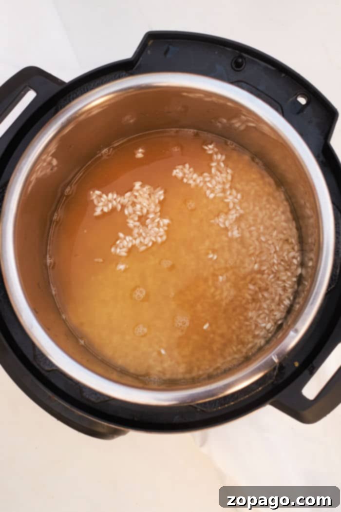 Perfect Arborio Rice Every Time 5 Pressure Cooker Arborio Rice, a versatile side dish