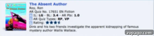 Accelerated Reader Colors Explained 6 Red AR level book, featuring detective series like A to Z Mysteries, for proficient readers.
