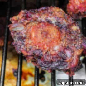 Traeger Smoked Oxtail 8 A delicious serving of smoked oxtails.